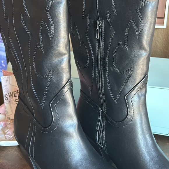 ✨Madden NYC MNYC Embroidered Tall Western Boots Cowboy Cowgirl 🤠 - Picture 6 of 11